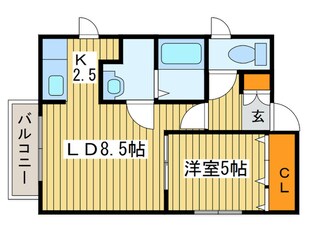 ＰＲＩＭＥ４・４の物件間取画像